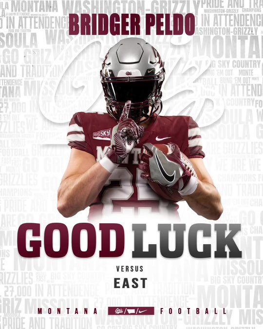 Bridger Peldo (@bridgerpeldo) on Twitter photo Thank you <a href="/KeatonJ_3/">Keaton Johnson</a> and <a href="/MontanaGrizFB/">Montana Griz Football</a> for the support!! Go Griz! <a href="/pawlakjoe/">Joe Pawlak</a> <a href="/GrizCoachGreen/">Justin Green</a> <a href="/Coach_Hauck/">Coach Bobby Hauck</a> <a href="/BroncGridiron/">Sheridan Bronc 🏈</a> Thank you <a href="/KeatonJ_3/">Keaton Johnson</a> and <a href="/MontanaGrizFB/">Montana Griz Football</a> for the support!! Go Griz! <a href="/pawlakjoe/">Joe Pawlak</a> <a href="/GrizCoachGreen/">Justin Green</a> <a href="/Coach_Hauck/">Coach Bobby Hauck</a> <a href="/BroncGridiron/">Sheridan Bronc 🏈</a>