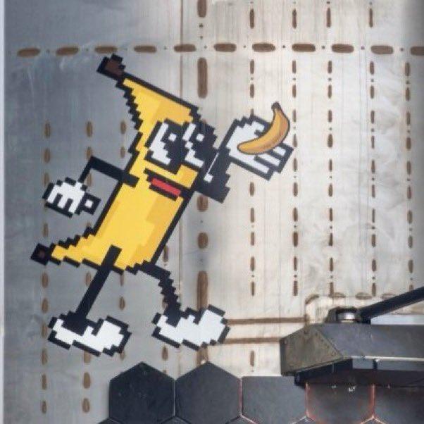 eplat123's tweet photo. if elon tweets about the $banana, it flies
if he doesnt tweet about it... still the first meme to float in space and it flies. the narrative is clear
i think the closer we get to the launch on monday the more fomo top blasts we'll see https://t.co/yWDZJ49Gae