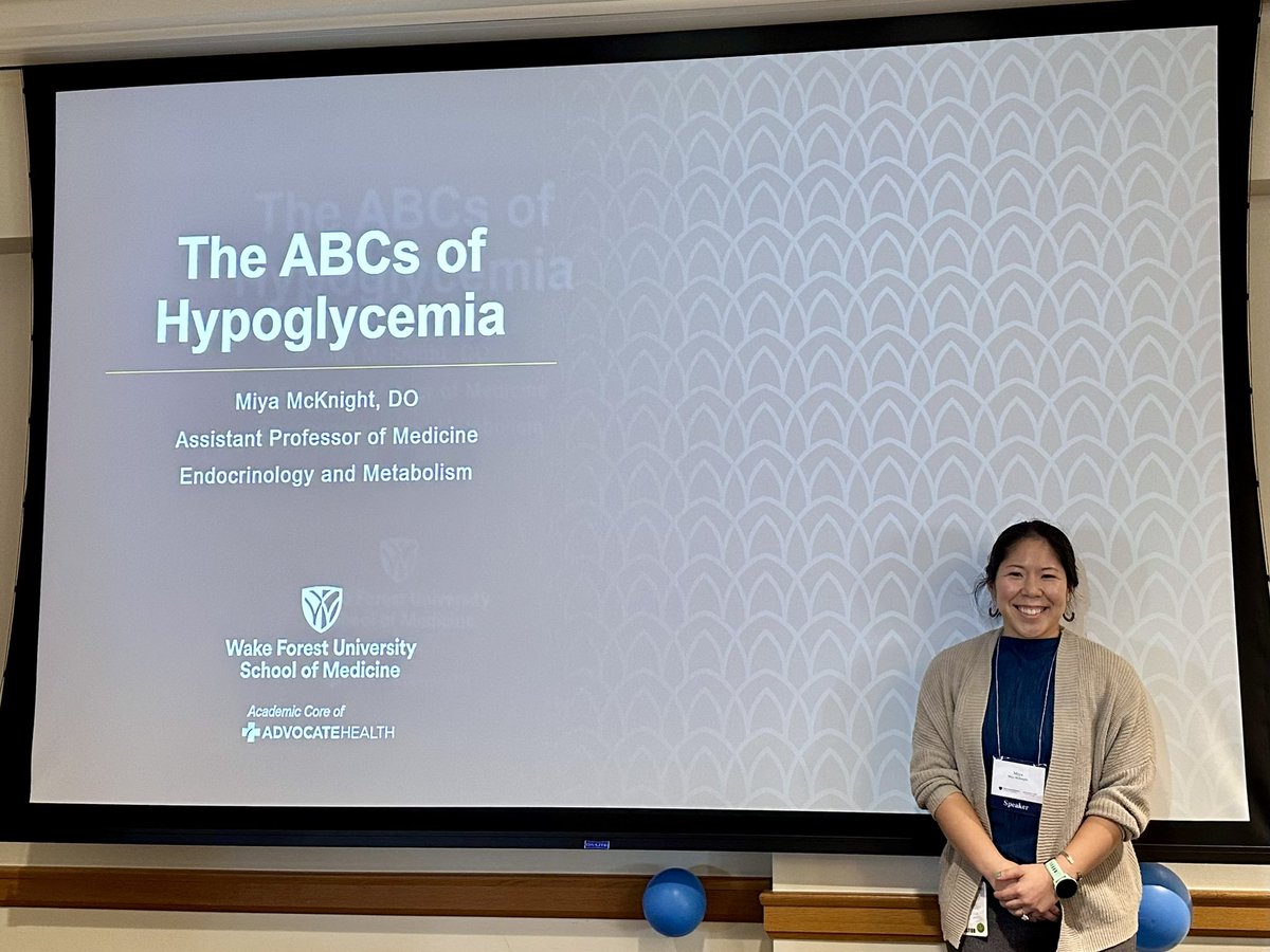 Catherine Price, MD, ECNU, FACE (@wake_endocrine) on Twitter photo Excellent talks today by <a href="/EndoDocsRock/">Kristen Hairston</a> and <a href="/miya_mck/">Miya McKnight, DO</a> at the 26th annual <a href="/wakeforestmed/">Wake Forest University School of Medicine</a> Diabetes Management Conference 👏 #WakeEndo <a href="/AtriumHealthWFB/">Atrium Health Wake Forest Baptist</a> Excellent talks today by <a href="/EndoDocsRock/">Kristen Hairston</a> and <a href="/miya_mck/">Miya McKnight, DO</a> at the 26th annual <a href="/wakeforestmed/">Wake Forest University School of Medicine</a> Diabetes Management Conference 👏 #WakeEndo <a href="/AtriumHealthWFB/">Atrium Health Wake Forest Baptist</a>
