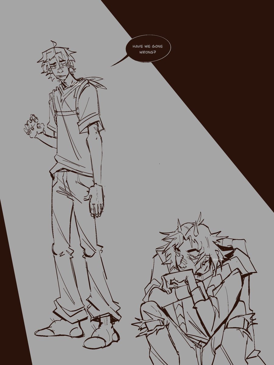 Zai5an's tweet photo. past vs present ctommy
 #ctommyfanart #ctommy #dsmp https://t.co/SK7USiGtAp