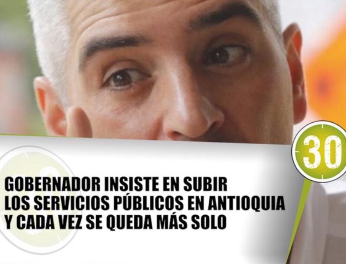 AdrianaRuizH's tweet image. El Presidente @petrogustavo, intentando bajar la tarifa de servicios públicos para millones de Colombianos y el gobernador de Antioquia empeñado en subirla.
Esto es lo que elegimos los "avispados" Antioqueños.🤦‍♀️🫣🙄