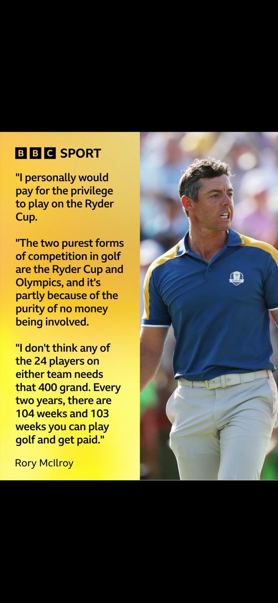 mattwarwick77's tweet photo. @PaigeSpiranac It’s obscene. @McIlroyRory hits the nail on its head https://t.co/ZEZI4pbHUg