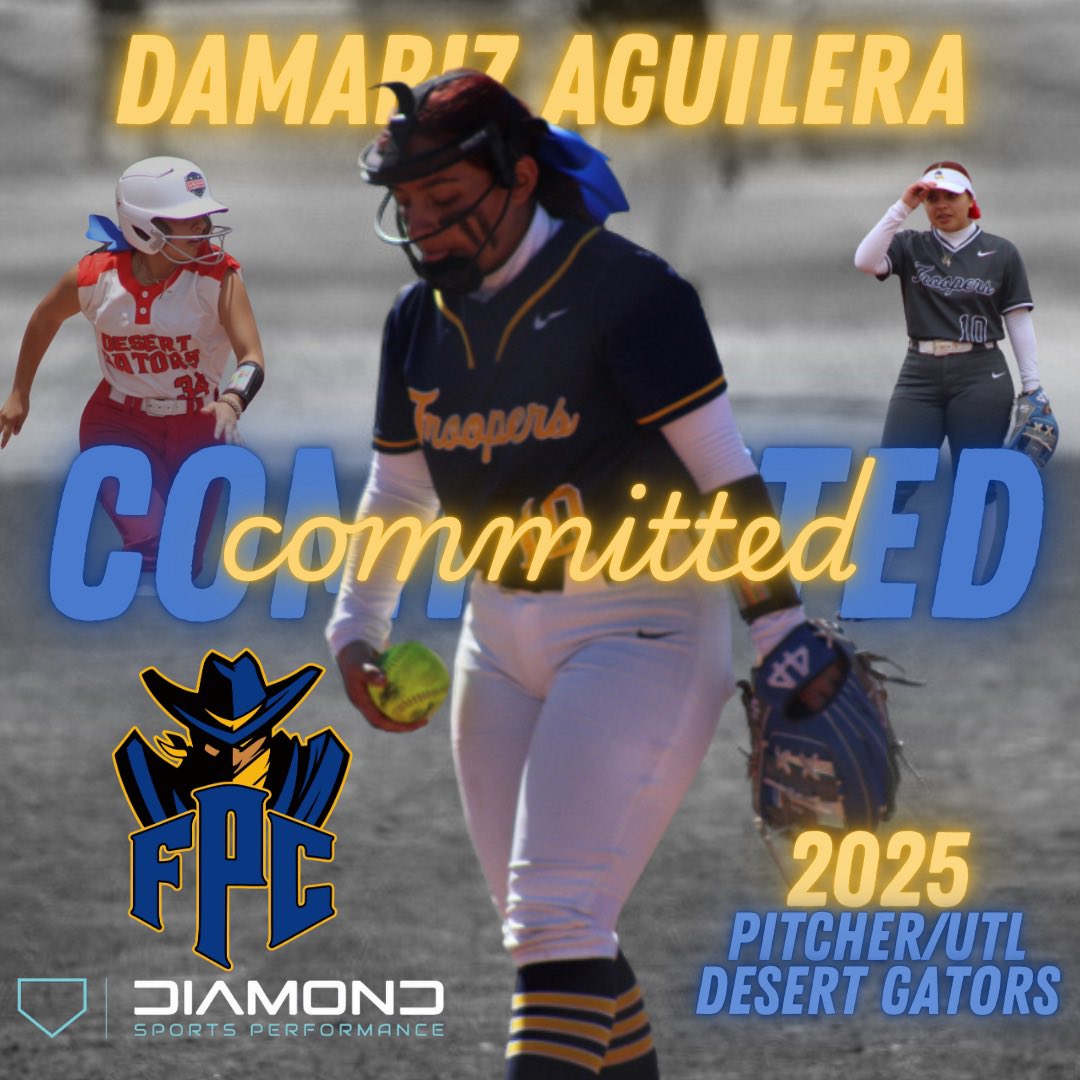 Congratulations to our own, Damariz Aguilera on her commitment to Frank Phillips College. They’re getting themselves a great pitcher, hitter and all around great player. We know you’ll be nothing but great at the next level💙