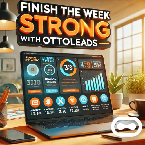 Ottoleads's tweet photo. Happy Friday! Let’s finish the week strong with Ottoleads. 💼 Whether you’re closing out deals or setting up for next week, we’ve got the tools to help you maximize every opportunity. #FinishStrong #Ottoleads #LeadGeneration #Productivity #B2B #AI https://t.co/KYt3mAGk5T