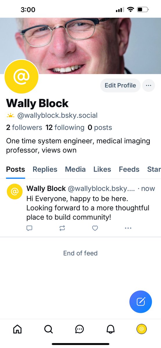 Hi Everyone, I’m hoping a walk over to Blue Sky social will provide a quieter, less vitriolic place to discuss medicine and my side interests.  Curious how others in <a href="/ISMRM/">ISMRM</a> feel about LinkedIn and Blue Sky as a place to build community.