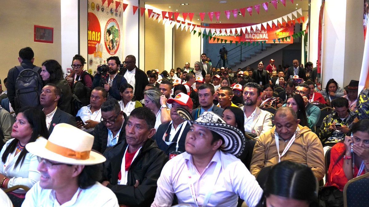 NixonRamirez6's tweet photo. IV convención del Movimiento Alternativo Indígena y Social Mais. Felicitaciones a todos los confeccionista por su participación @MinInterior , @MovimientoMAIS https://t.co/DAVPA9hhKd