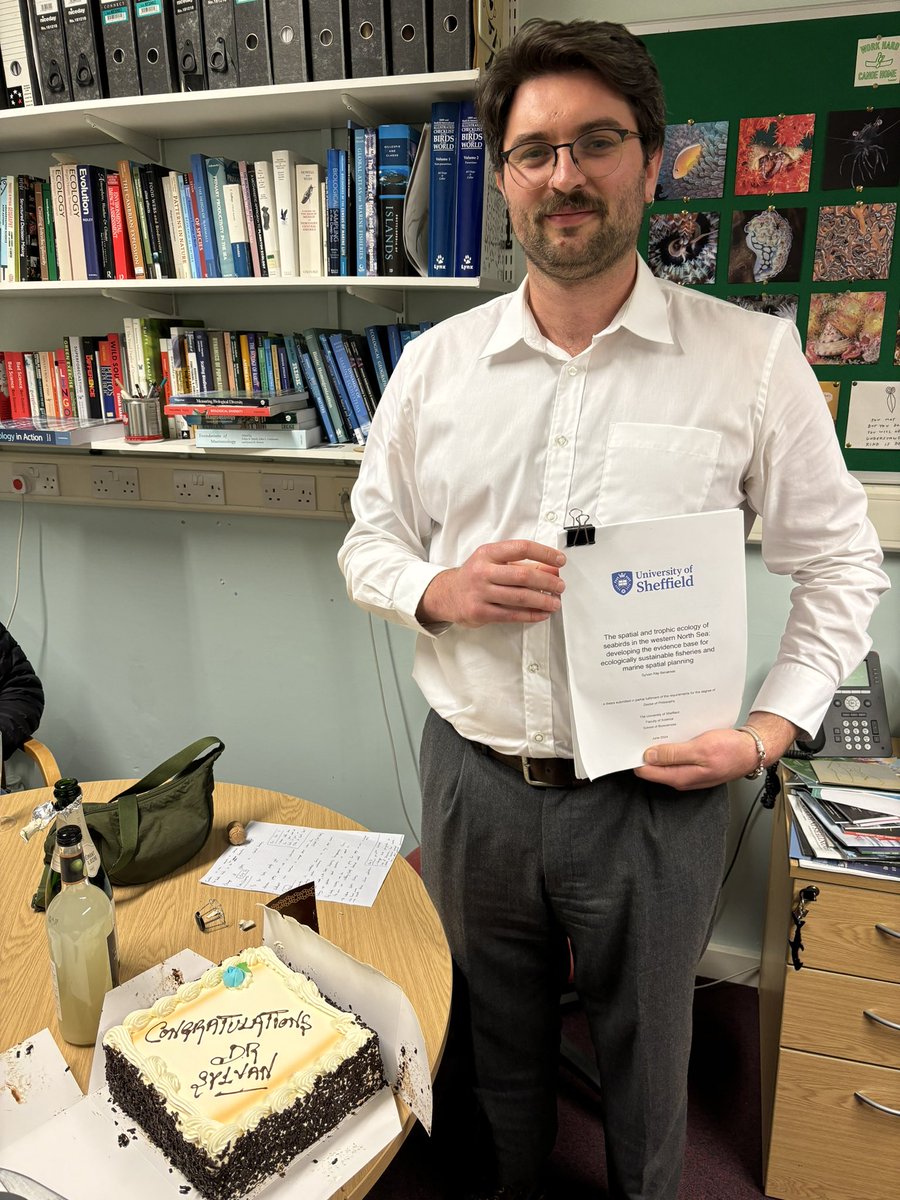 Tom Webb (@tomjwebb) on Twitter photo Massive congratulations to <a href="/HngryHngryBirdo/">Sylvan Benaksas</a>, newly doctored today <a href="/EEB_Sheffield/">Ecology and Evolutionary Biology</a>!Thanks to James Waggitt and Gavin Thomas for examining, <a href="/FrancisDaunt/">Francis Daunt</a> & Chris Lynam <a href="/CefasGovUK/">Cefas</a> for co-supervision, <a href="/ACCE_DTP/">ACCE DTP</a> for funding. Papers coming soon, we hope Massive congratulations to <a href="/HngryHngryBirdo/">Sylvan Benaksas</a>, newly doctored today <a href="/EEB_Sheffield/">Ecology and Evolutionary Biology</a>!Thanks to James Waggitt and Gavin Thomas for examining, <a href="/FrancisDaunt/">Francis Daunt</a> & Chris Lynam <a href="/CefasGovUK/">Cefas</a> for co-supervision, <a href="/ACCE_DTP/">ACCE DTP</a> for funding. Papers coming soon, we hope