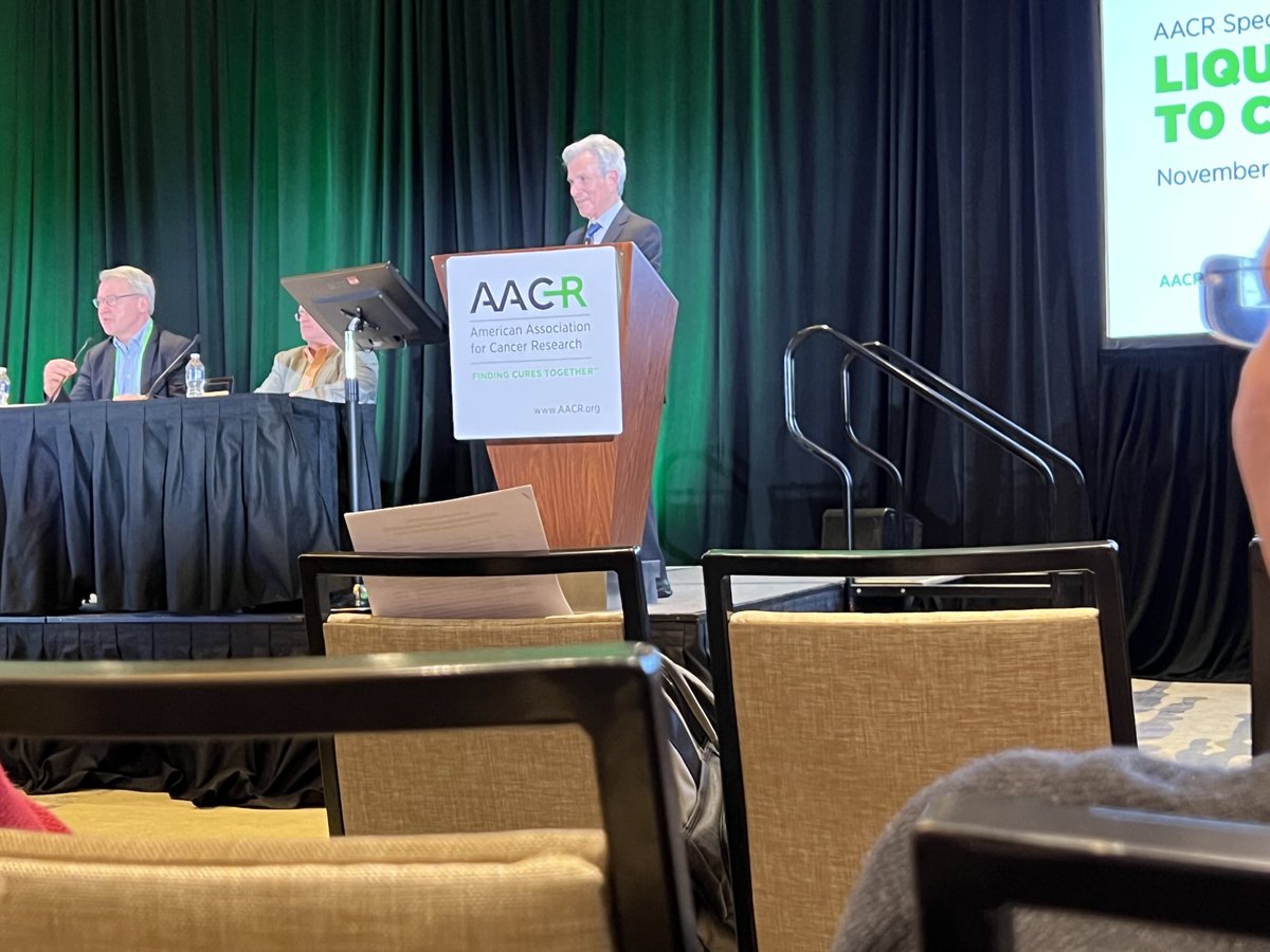 Great talk by Howard Scher, a pioneer in prostate cancer and biomarkers from ⁦<a href="/MSKCancerCenter/">Memorial Sloan Kettering Cancer Center</a>⁩ given at #aacrLBx24