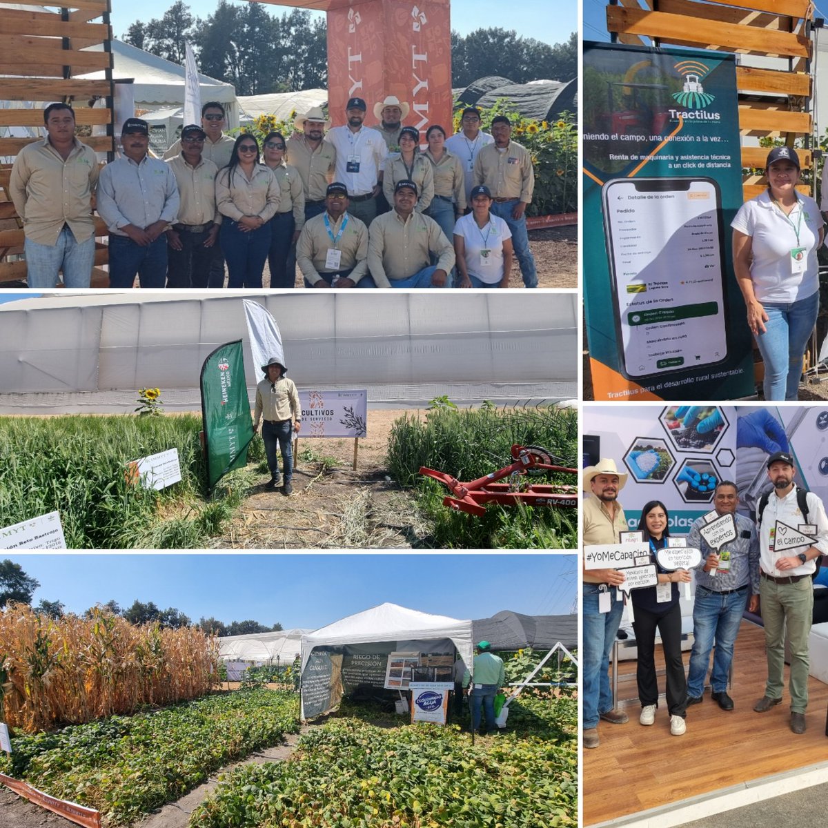 Equipo fuerte, parcelas excelentes! HubBajio demuestra q en la parcela se integra la ciencia, la tecnología, buenas prácticas y herramientas digitales para hacer la agricultura competitiva y sustentable. Gracias Expo AgroAlimentaria Guanajuato y sus agricultores #HUBSal100