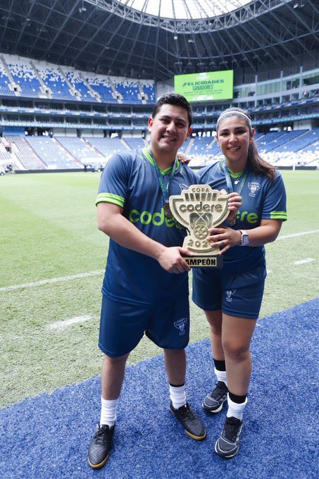 FCRayados's tweet photo. ¡Muchas felicidades por el campeonato de #CopaCodere2024!🥳🏆🇲🇽 

¡Gran esfuerzo y logro de nuestros #RayadosFC @AlanCias y @citlallicias!👏🏼

¡Que se escuche fuerte!🤠🗣️

#ArribaLosRayadosFC https://t.co/PollqfBkZg