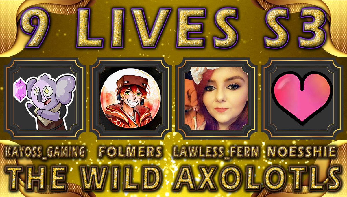 The second change affects the Wild Axolotl team.  The amazing <a href="/Kayoss_Gaming/">Taz</a> will be joining the team.  We are sad to see @BlackClad1derer withdraw from the event, but we wish them all the best.