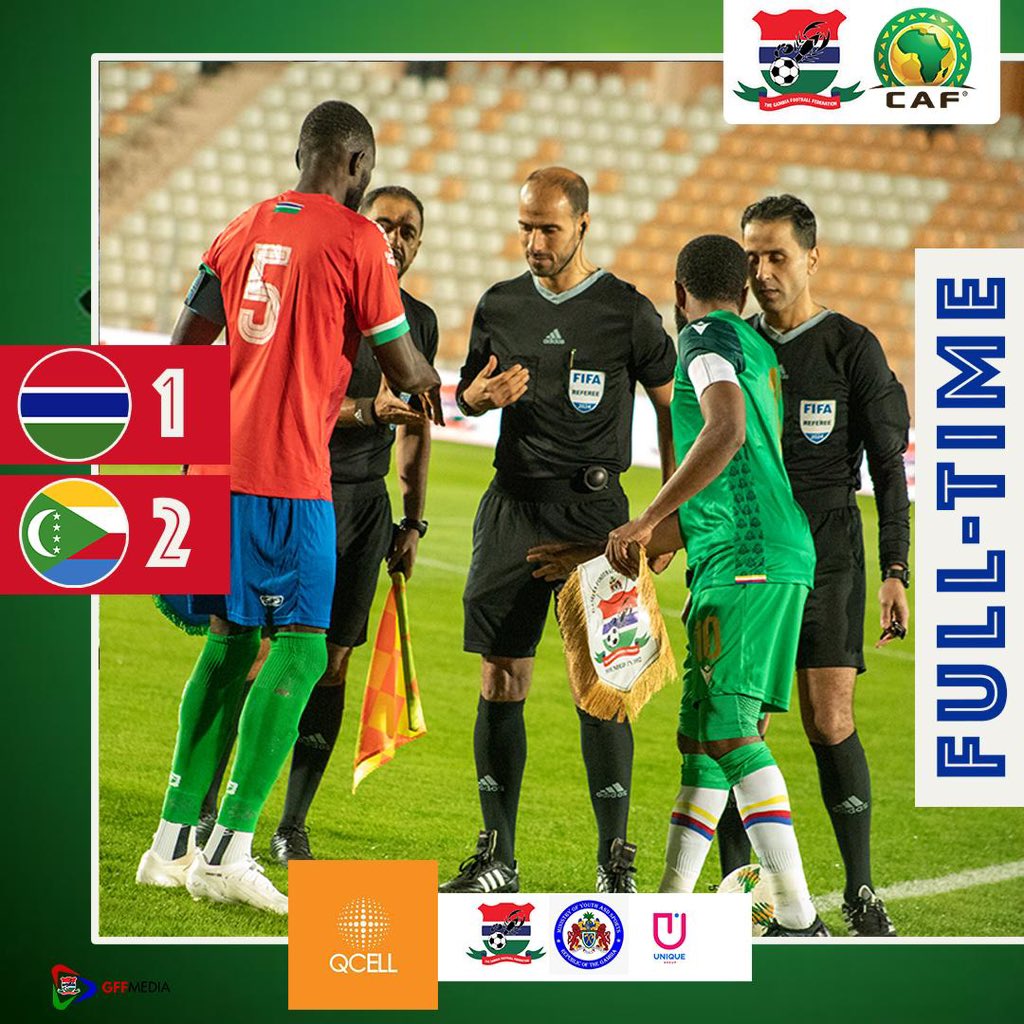 End of our AFCON qualification journey. No third straight appearance