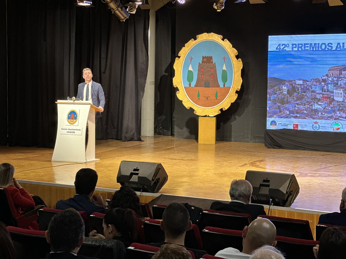 ⭐ 42ª edición de los premios al deporte murciano de AD Cehegín Atlético 

👏🏻 Homenaje a deportistas, clubes y entidades regionales destacados en la temporada 23/24

🏅 22 premiados, entre ellos: <a href="/MA_LopezNicolas/">Miguel Ángel López</a>, <a href="/SoniaRE06/">Sonia06</a>, <a href="/kike_siscar/">Kike Siscar🎾♿️</a> y <a href="/OlguitaLorente/">Olga Lorente</a>