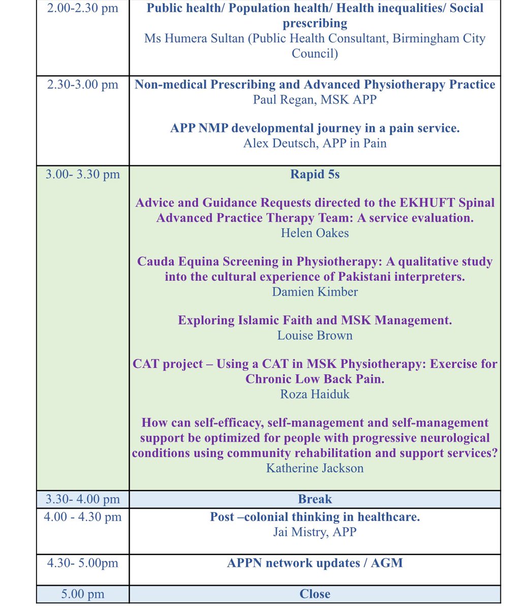 Advanced Practice Physiotherapy Network (@appn_physio) on Twitter photo Reflecting on a wonderful thought provoking <a href="/APPN_physio/">Advanced Practice Physiotherapy Network</a> study, so many take home messages 😃 Thank you to our amazing speakers 🙏👏👏 Brilliant showcase of #AdvancingPractice2024 #physiotherapy 💫💫💫<a href="/neiljlangridge/">Neil Langridge</a> <a href="/tomwattsblog/">Tom Watts</a> <a href="/PaulRegan_/">Paul Regan</a> <a href="/GaryJMcCall/">Gary McCall</a> <a href="/EstherClift/">Dr Esther Clift</a> <a href="/Mistry_JA/">Jai Mistry</a> Reflecting on a wonderful thought provoking <a href="/APPN_physio/">Advanced Practice Physiotherapy Network</a> study, so many take home messages 😃 Thank you to our amazing speakers 🙏👏👏 Brilliant showcase of #AdvancingPractice2024 #physiotherapy 💫💫💫<a href="/neiljlangridge/">Neil Langridge</a> <a href="/tomwattsblog/">Tom Watts</a> <a href="/PaulRegan_/">Paul Regan</a> <a href="/GaryJMcCall/">Gary McCall</a> <a href="/EstherClift/">Dr Esther Clift</a> <a href="/Mistry_JA/">Jai Mistry</a>