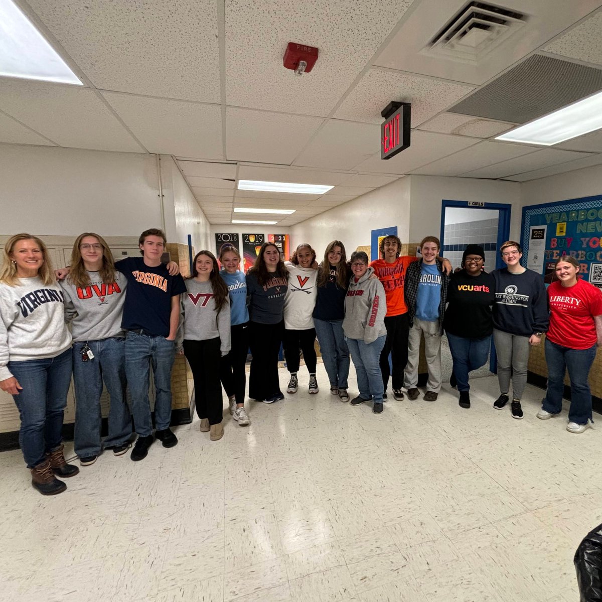 BRVGS's tweet photo. College/Future Plan Day did not disappoint!!!  It has been so much fun seeing all the BRVGS Spirit this week from all 7 schools!  We are so proud of our students and excited to see where life takes them! https://t.co/38ILaY23vs