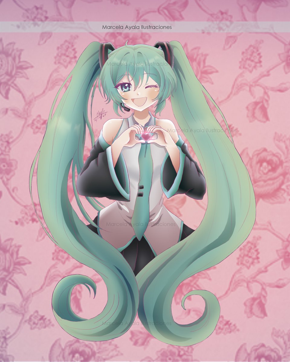 New Drawing of Miku 💗

#Miku #fanart #digitaldrawing