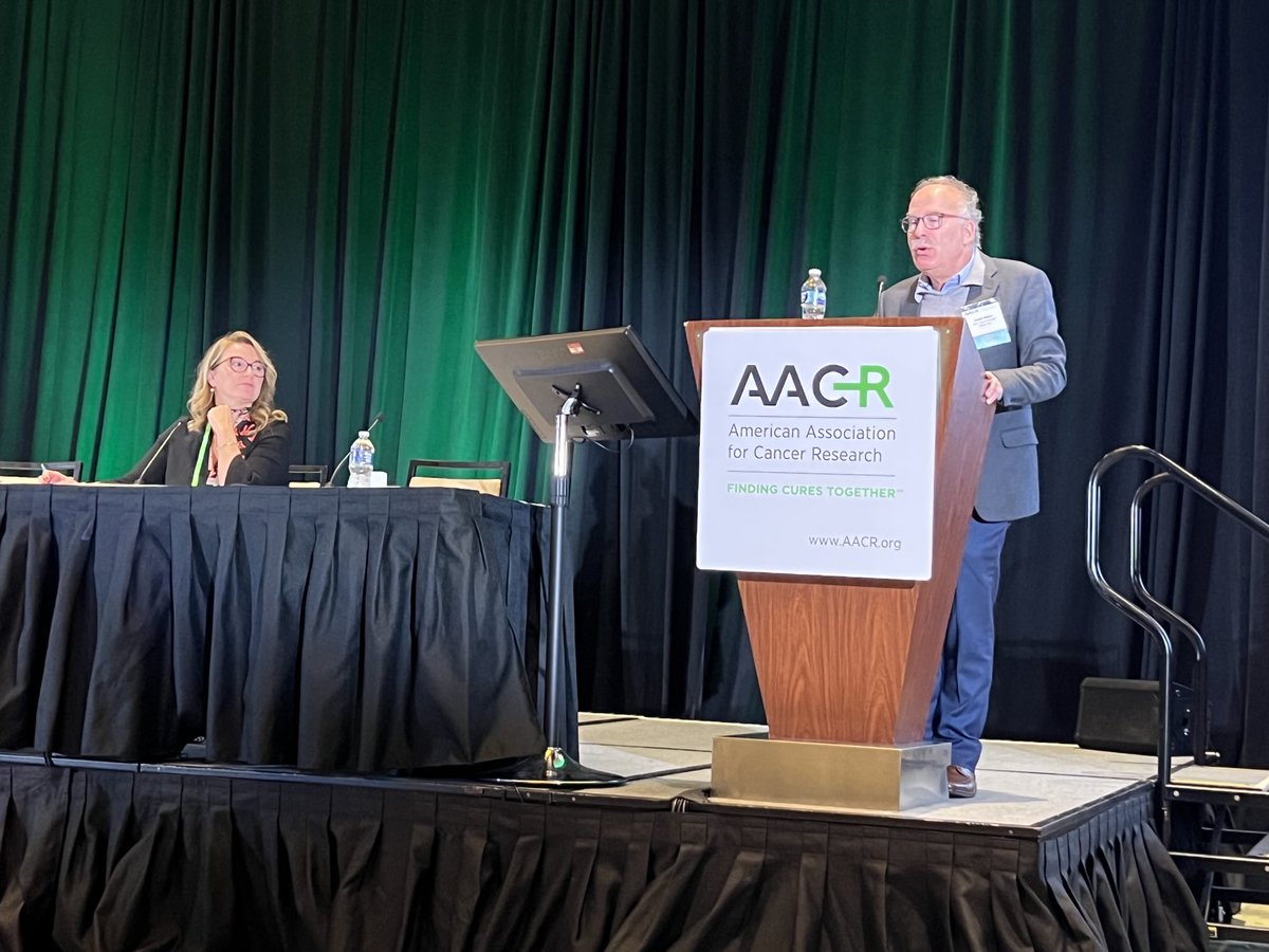 Great seeing you Dan. As always an insightful talk by Dan Haber ⁦<a href="/MGHCancerCenter/">Mass General Cancer Center</a>⁩ at #aacrLBx24