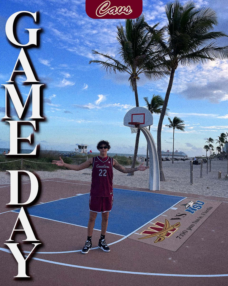 🏀 GAMEDAY! 

🆚 Nova Southeastern 

📍 Fort Lauderdale, FL

⏰ 7:00 PM