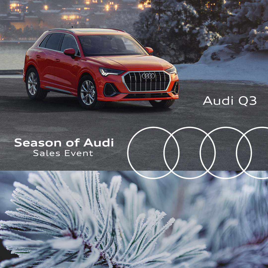 It's the Season of Audi Sales Event, happening now at Audi West County! Come in today to see some of the best pricing of the year, and drive away happy.