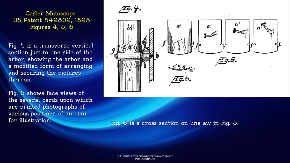 RealPreCinema's tweet photo. In his own words, Casler describes the nine working figures in his patent;
“It is constructed as follows, reference being had to the accompanying drawings, in which…” https://t.co/Llovj9C2aN
