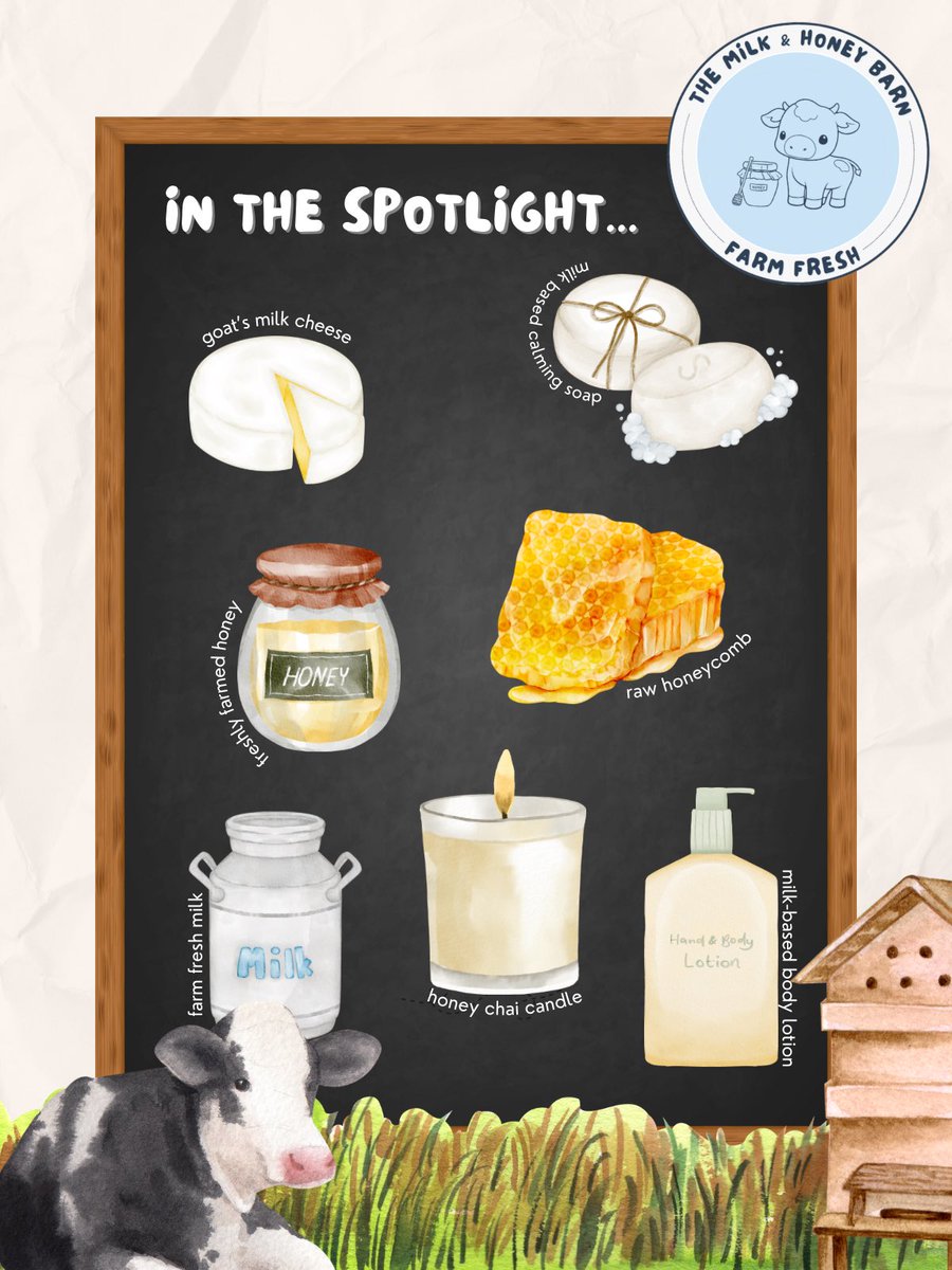Fireandisla's tweet photo. WELCOME! to The Milk &amp; Honey Barn 🍯Corey &amp; I are excited to share with  you all. All products are farm fresh, natural, &amp; locally sourced.  #FIFALLMARKET https://t.co/ryH7Ddo9eW