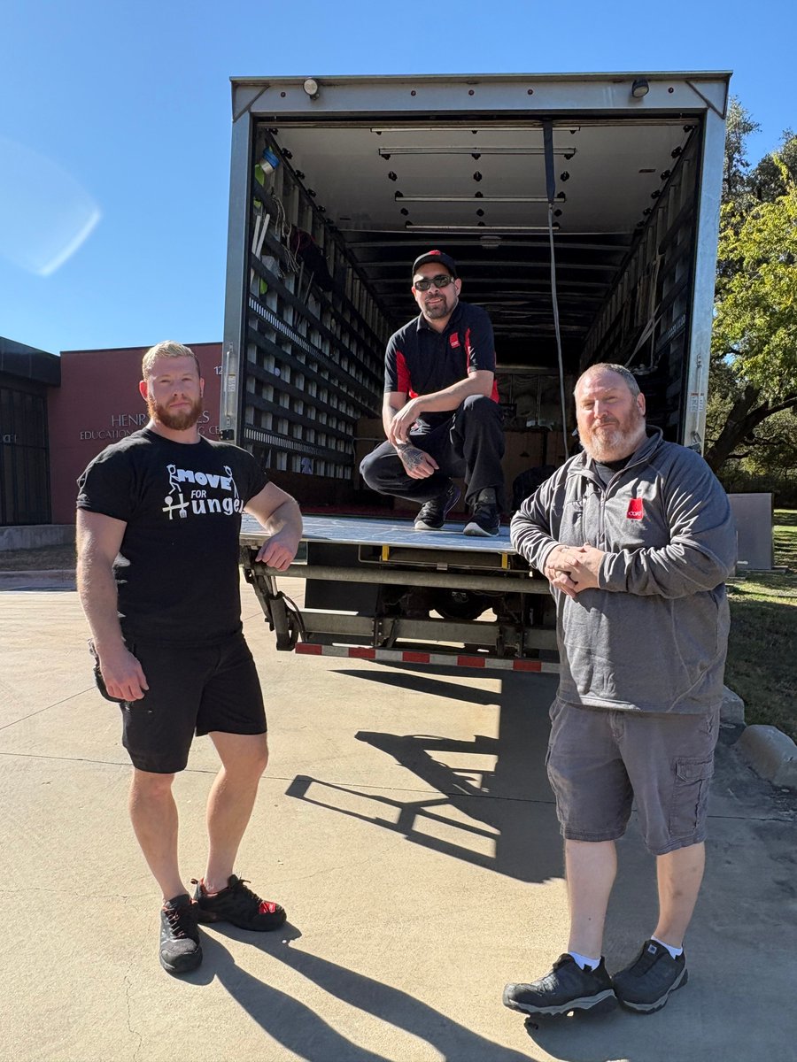 In just 45 minutes, volunteers packed 1,300 meal kits and today, they were delivered to HACA, SAFE, Foundation Communities, and DFPS - Rainbow Room!

Thank you to all who donated, volunteered, and supported this effort. You made a big impact! 💪💙 #AustinFoodDrive
