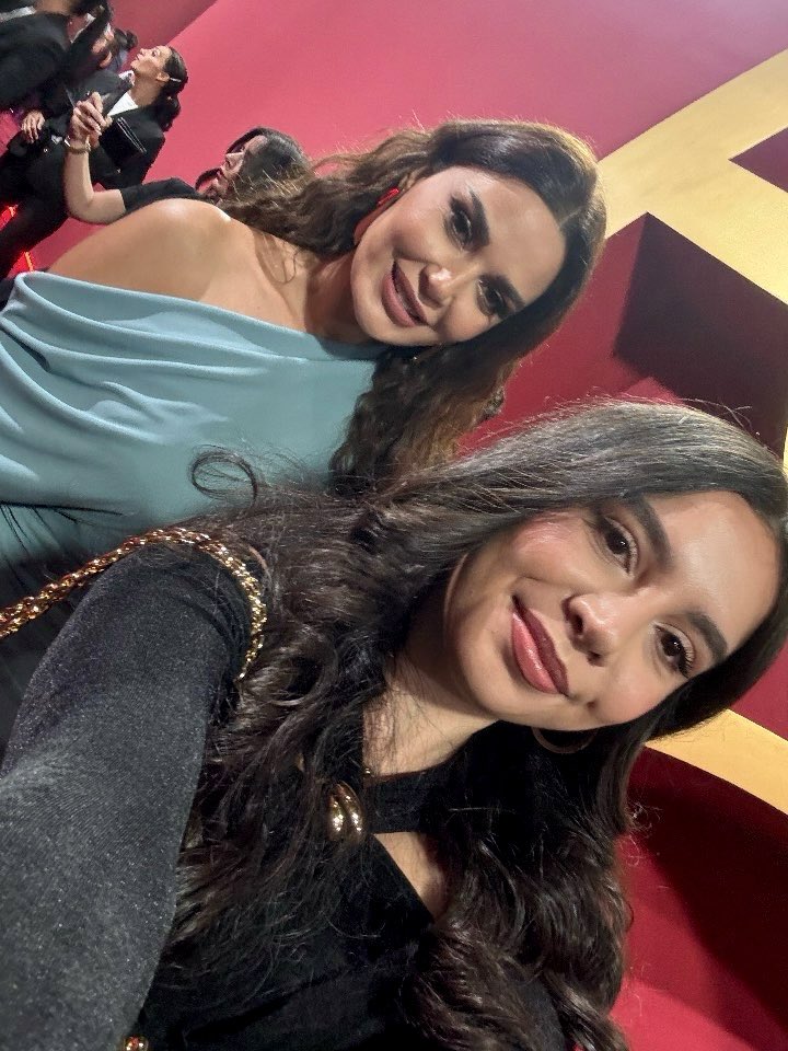 sereen_hallak's tweet photo. The sweetest ever🤍 It was a pleasure meeting you, @CyrineAbdlNour !

#ElieSaab #the1001seasonsofeliesaab #ايلي_صعب #سيرين_عبد_النور https://t.co/fiaRi1Phh1