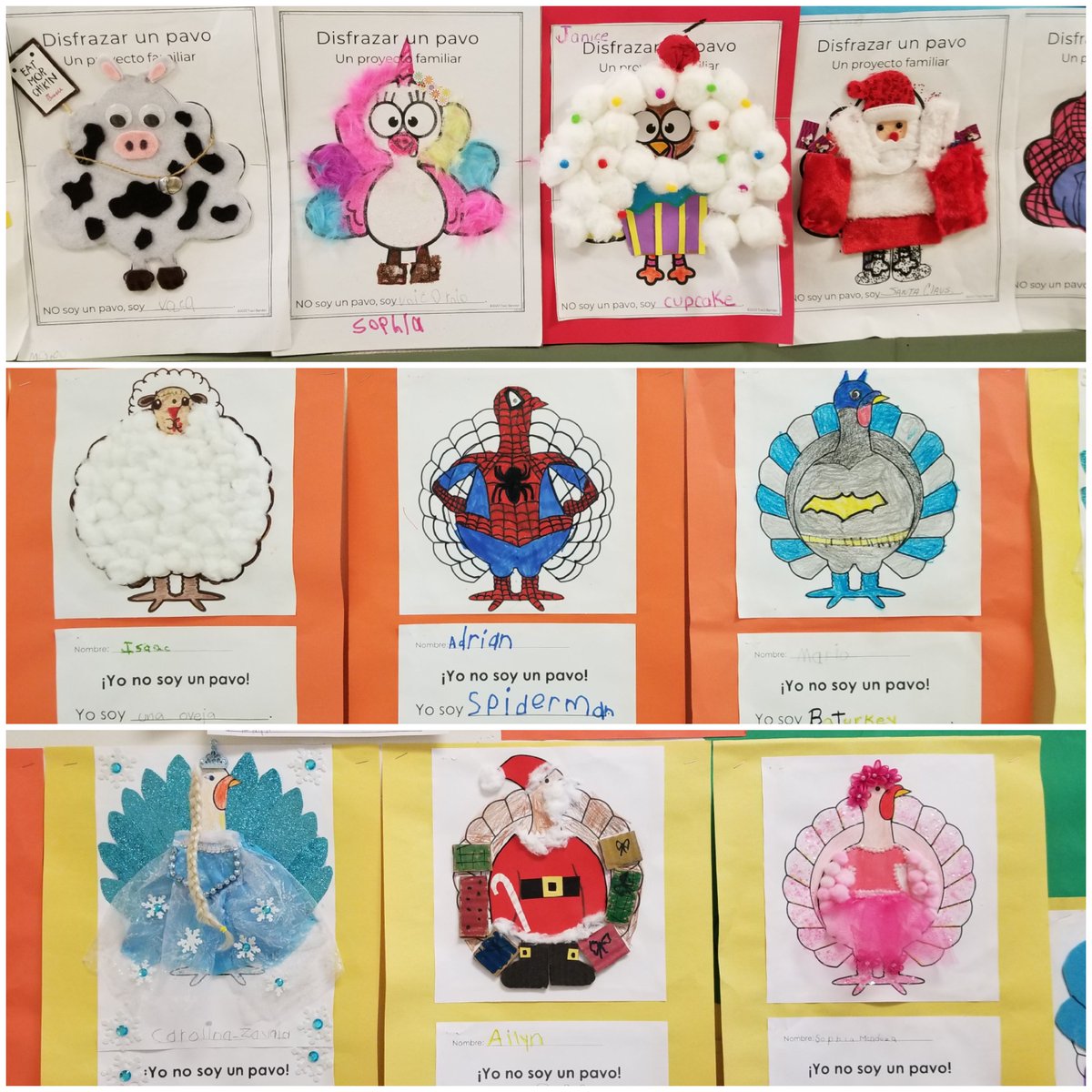 Parsons_Pandas's tweet photo. 🎉 Families joined our "Disguise a Turkey" project! 🦃✨ Let’s see who came up with the most unique turkey disguise! #ThanksgivingFun #FamilyProject https://t.co/F68UoA3ZQI