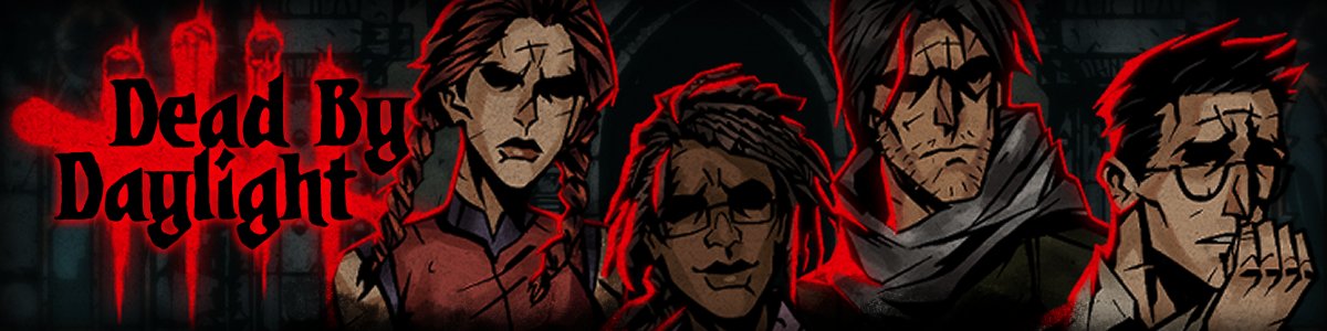 Darkest Dungeon x Dead By Daylight Portrait pack is finally out on Nightlight! Thank you so much for following me on this big project! ^^   Legendary survivor portraits will arrive on a later date!