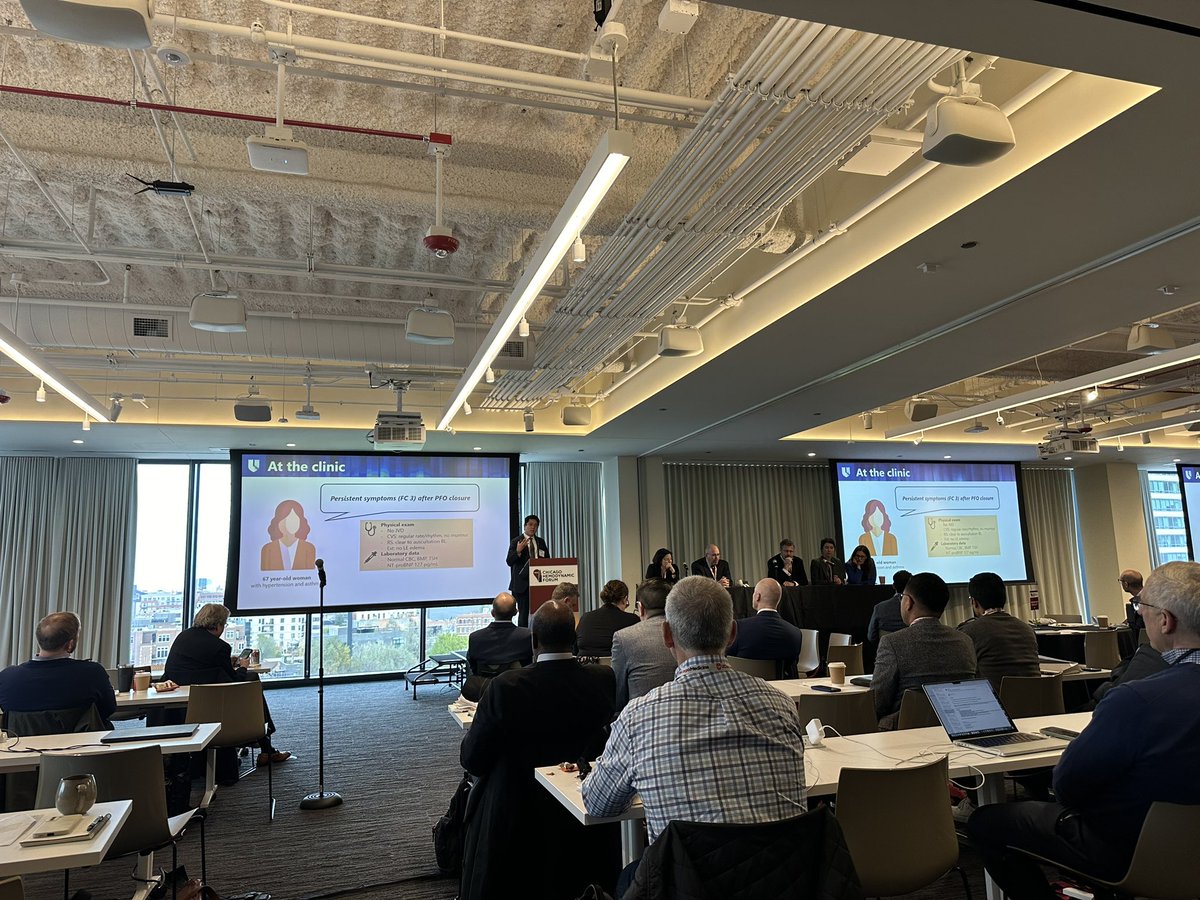 Marat Fudim, MD MHS (@fudimmarat) on Twitter photo ⭐️ <a href="/vkittipibul/">Mark Kittipibul MD</a> presenting 2 cases at the first UChicago Hemodynamic conference.
Stumping the Professors…!
Proud of his achievements and leading the way as part of <a href="/DukeCardFellows/">Duke Cardiology Fellows</a> ⭐️ <a href="/vkittipibul/">Mark Kittipibul MD</a> presenting 2 cases at the first UChicago Hemodynamic conference.
Stumping the Professors…!
Proud of his achievements and leading the way as part of <a href="/DukeCardFellows/">Duke Cardiology Fellows</a>