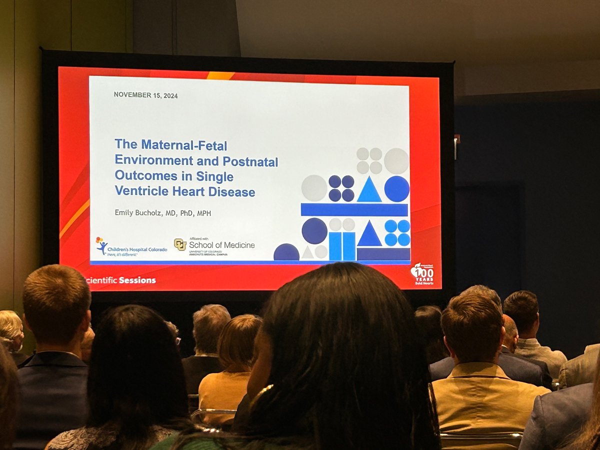 <a href="/AHAScience/">AHA Science</a>  #AHA2024. Amazing pre-sessions today : 
✅ Breakthrough in hypoplastic left heart 🫀
✅ #AHA funded research 
✅ Mid-career transition 
✅ 100 years of progress in congenital heart disease