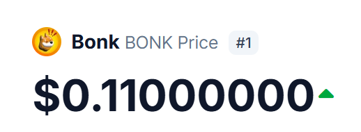 I'm from the future #letsBONK