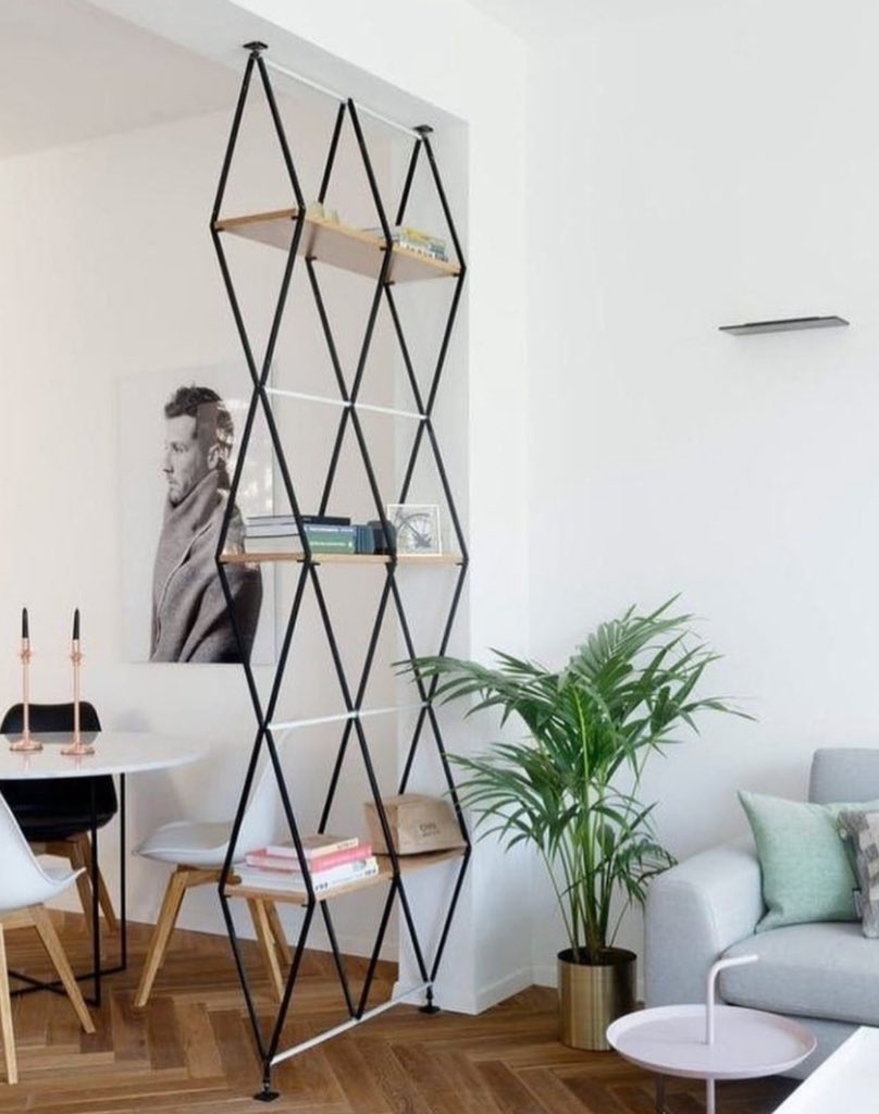 Monica_Wilcox's tweet photo. #Bookshelves as a room divider should be a regular feature. 

#design #bookworm #booktwt #WritingCommmunity https://t.co/jO9jAhl3Mq