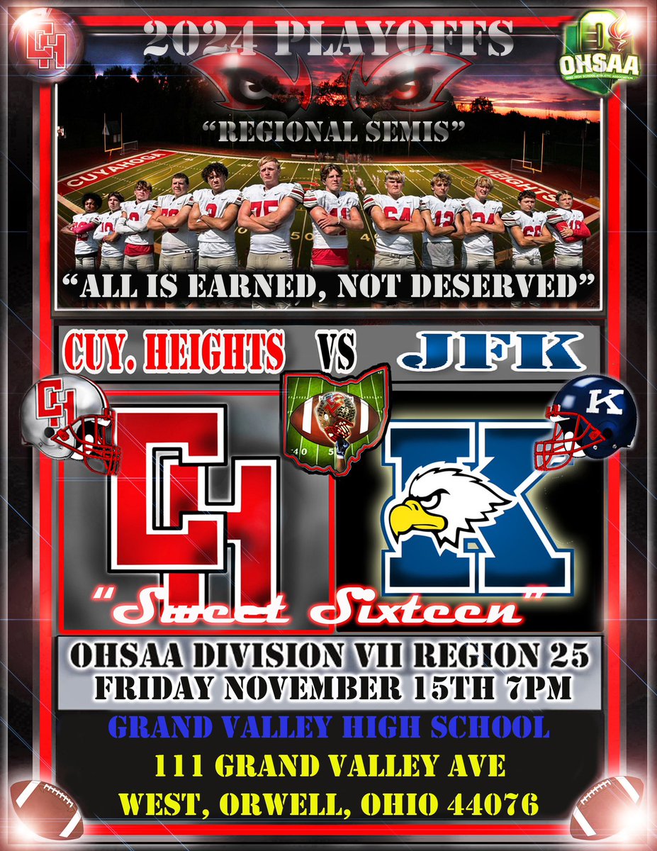 Game Day!!!
Reminder - parking $5 cash 
Live stream <a href="/YSNLive_com/">YSNLive.com</a>