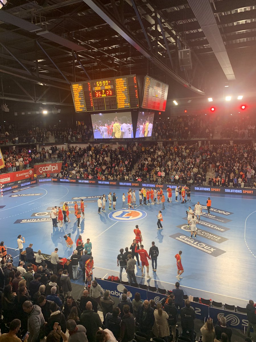 🤾 35/23 score final pour le <a href="/VikingsCHB/">Les Vikings de Caen</a> face à <a href="/SCOHandball/">Angers SCO Handball</a> !
L’équipe de Thomas Lamora poursuit sa belle saison.