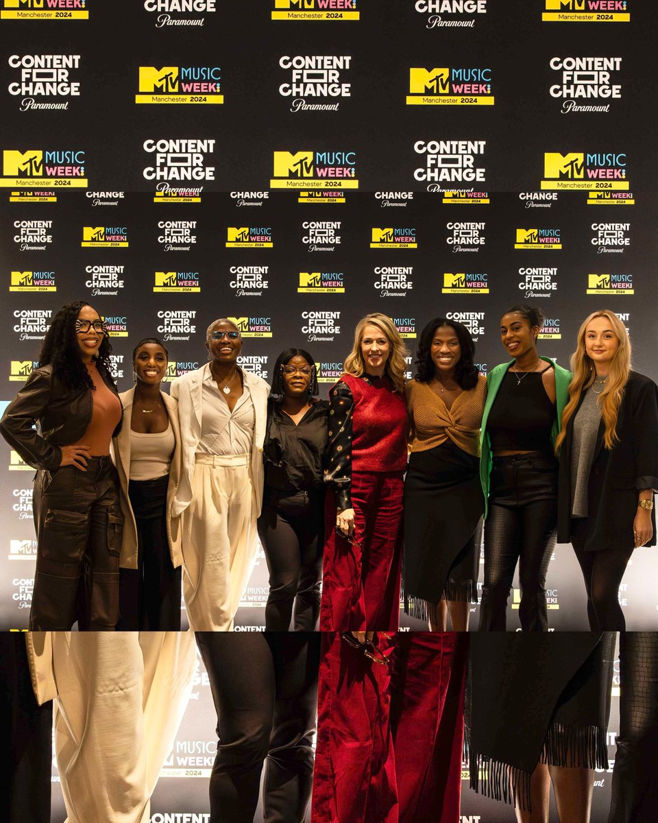 __victoriajane's tweet image. Had the pleasure of hosting the 1st ever international #contentforchange panel for @ParamountPics @mtvema about gender equity in the music industry, and it was truly an incredibly inspiring time!!!🤎🎤🙏🏾