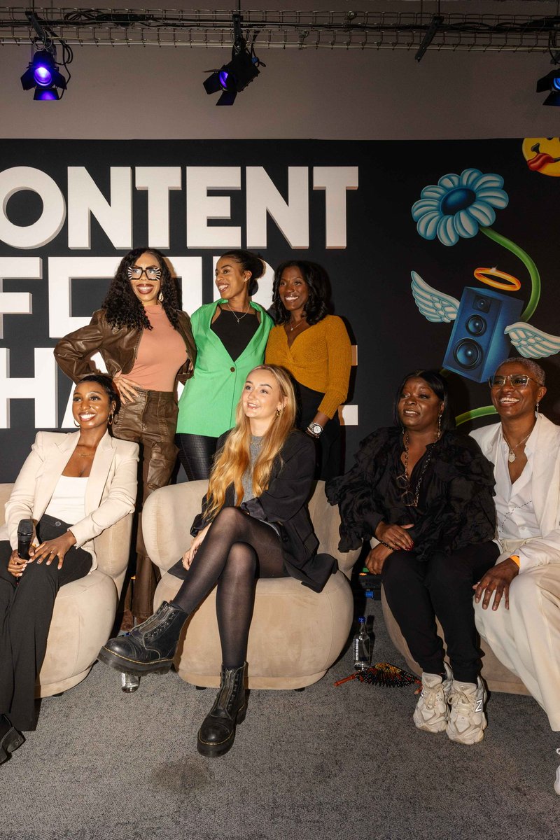 __victoriajane's tweet image. Had the pleasure of hosting the 1st ever international #contentforchange panel for @ParamountPics @mtvema about gender equity in the music industry, and it was truly an incredibly inspiring time!!!🤎🎤🙏🏾