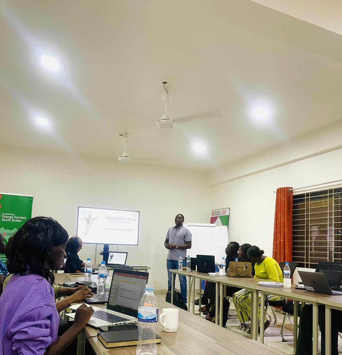 Today marked the end of our Startup Incubation training at the Corners South Sudan after six months of intense learning, unlearning, sharing, collaborating and networking.  I am so grateful for the moments we have shared together as young entrepreneurs.