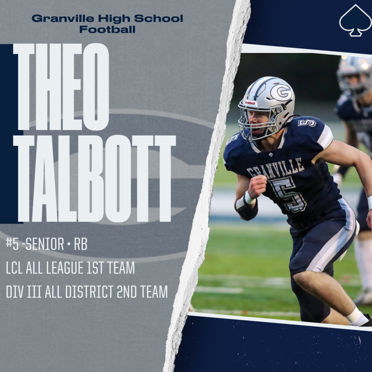 Congratulations to Theo!! Go Blue Aces!!