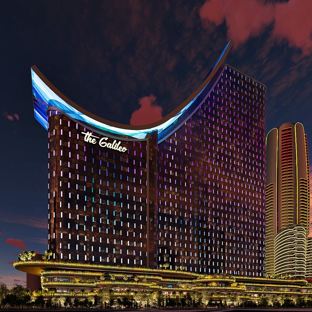 The new resort and NBA arena project proposed for the north end of the Strip will be called "The Galileo"... maybe.