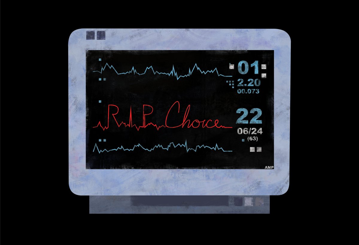 RIPC_Art's tweet image. Invite Conversation... #RIPChoice. Art challenging the #ProLife vs. #ProChoice debate. What’s your interpretation? #ReproductiveRights #ArtForChange.  Respectful dialogue encouraged. #PoliticalArt #SocialJustice #scotus
RIPCShop.redbubble.com