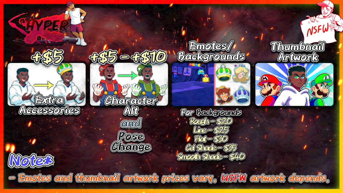 HyperRed {Commissions Open} tweet media