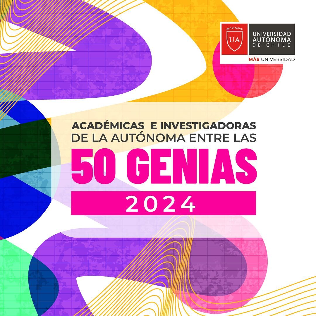 ♀️ Dos destacadas académicas e investigadoras de la <a href="/autonomadechile/">Universidad Autónoma de Chile</a> han sido reconocidas entre las #50Genias del 2024, otorgados por Genias, organización comprometida con la promoción de la equidad de género 💜

REVISA MÁS DETALLES ⤵️
uautonoma.cl/noticias/acade…