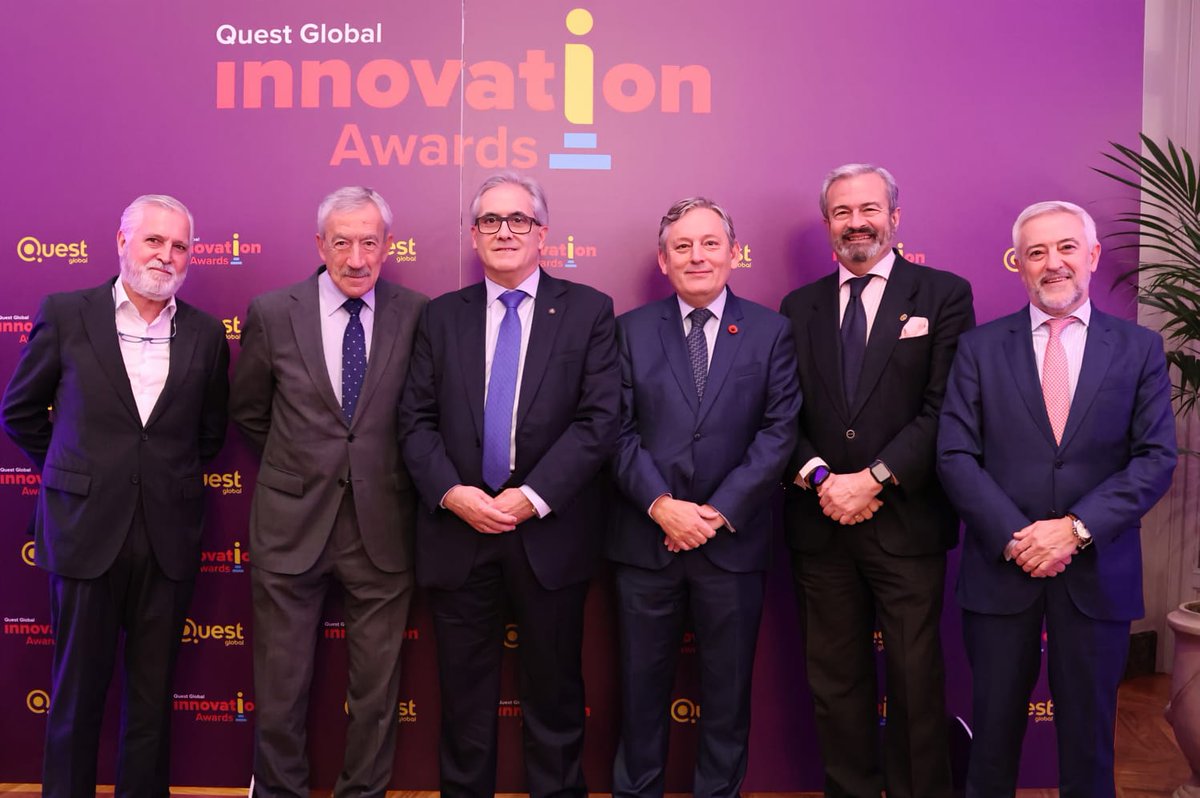 IntegraIntSpain's tweet photo. Asistimos invitados a la Gala de Entrega de Galardones de Quest Global @QuESTGlobal_es , evento de referencia de Innovación, Tecnología y Defensa. Gracias a Enrique Navarro Gil por su invitación y felicidades por tan excelente acontecimiento https://t.co/3w9dcpP2yg