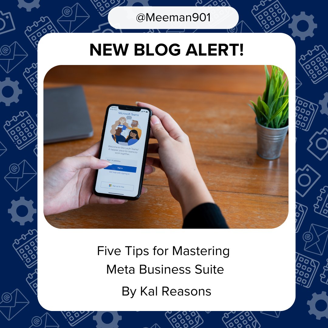 Meeman901's tweet photo. Learn more about Meta Business Suite in our latest blogged by visiting the link in our bio!✨

#Meeman901Strategies #Facebook #gotigersgo https://t.co/NKQVOegfdo
