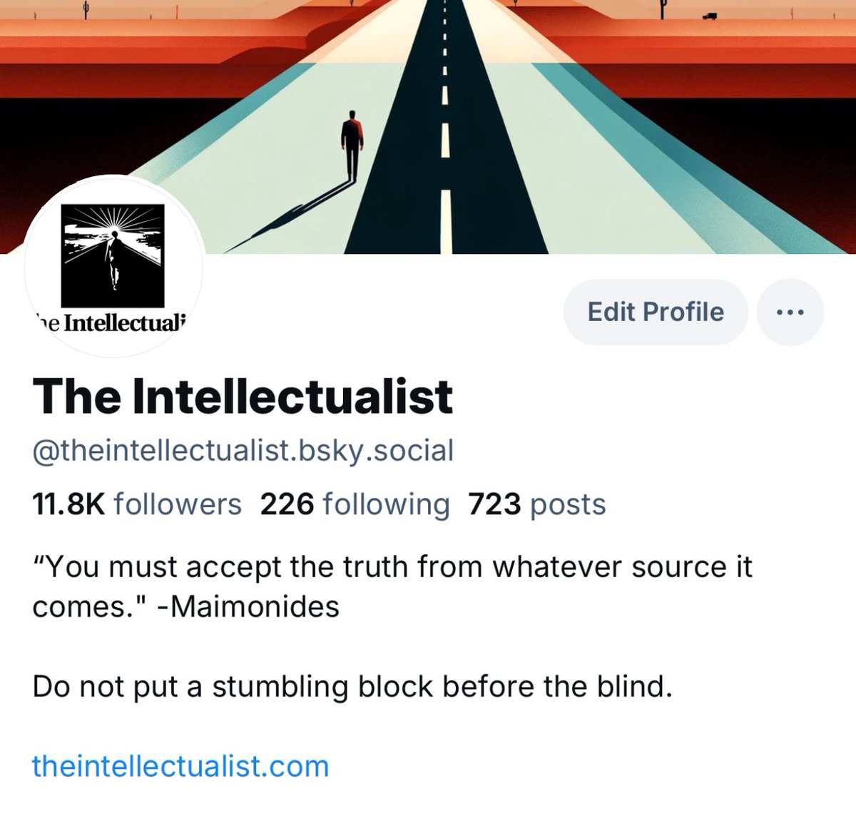 The Intellectualist tweet media