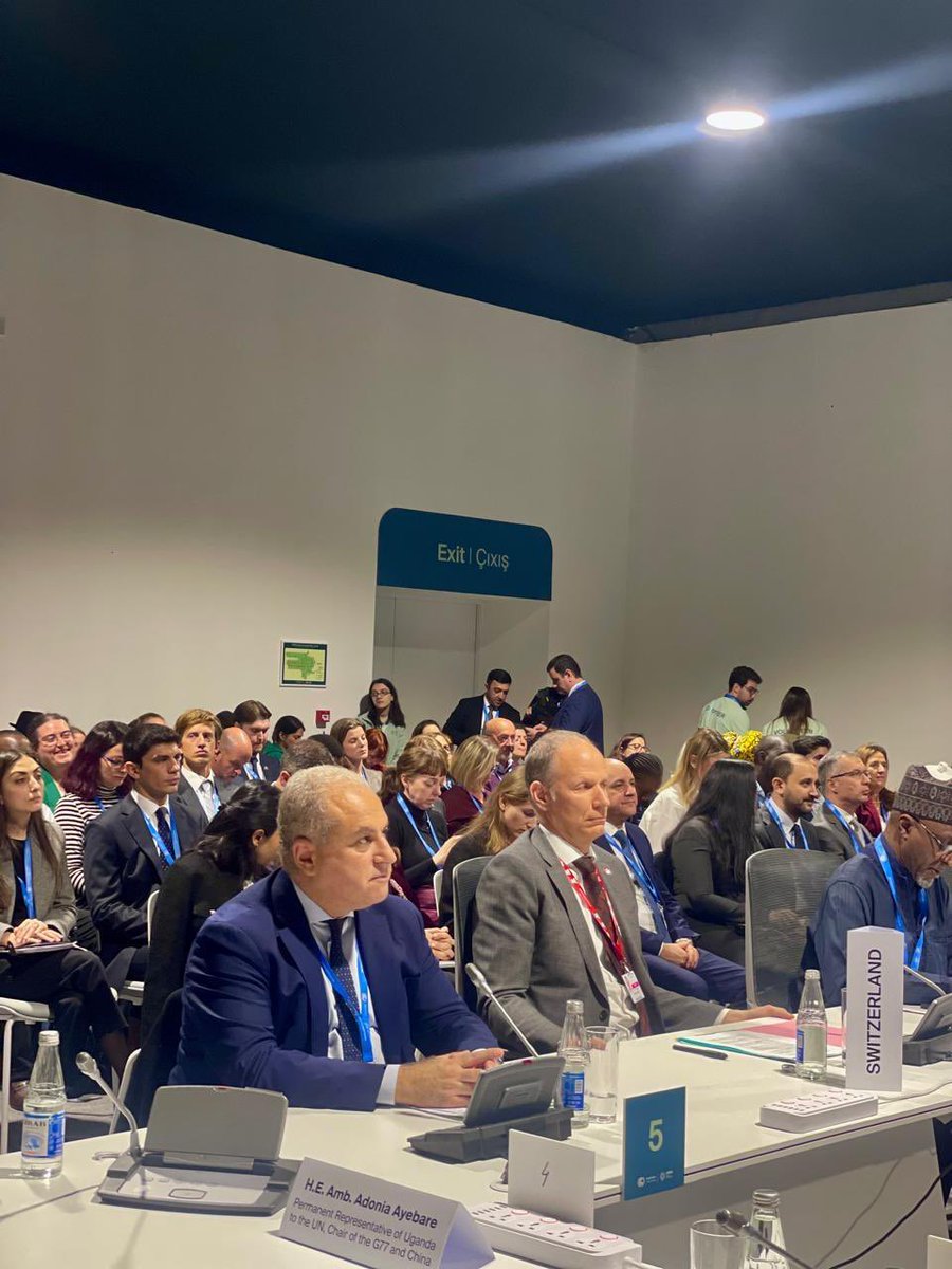 ahmedabdelatif_'s tweet photo. Pleased to attend today the @COP29_AZ High-level panel on “Climate & Peace” & to witness the launch of the #BakuCall (#BCCAP) & Baku Hub. Also grateful for the recognition of #CCCPA’s contributions to advance this agenda by @eiskandarov during panel. Exciting work ahead ! https://t.co/VSg5Ik0Rhk