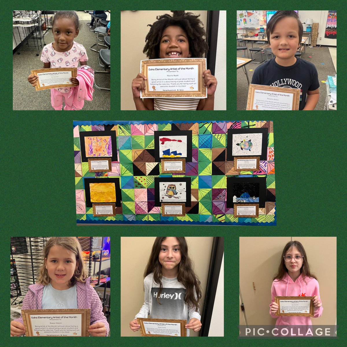 Oaks Elementary Artist of the Month-November <a href="/HumbleISD_OE/">Oaks Elementary</a>