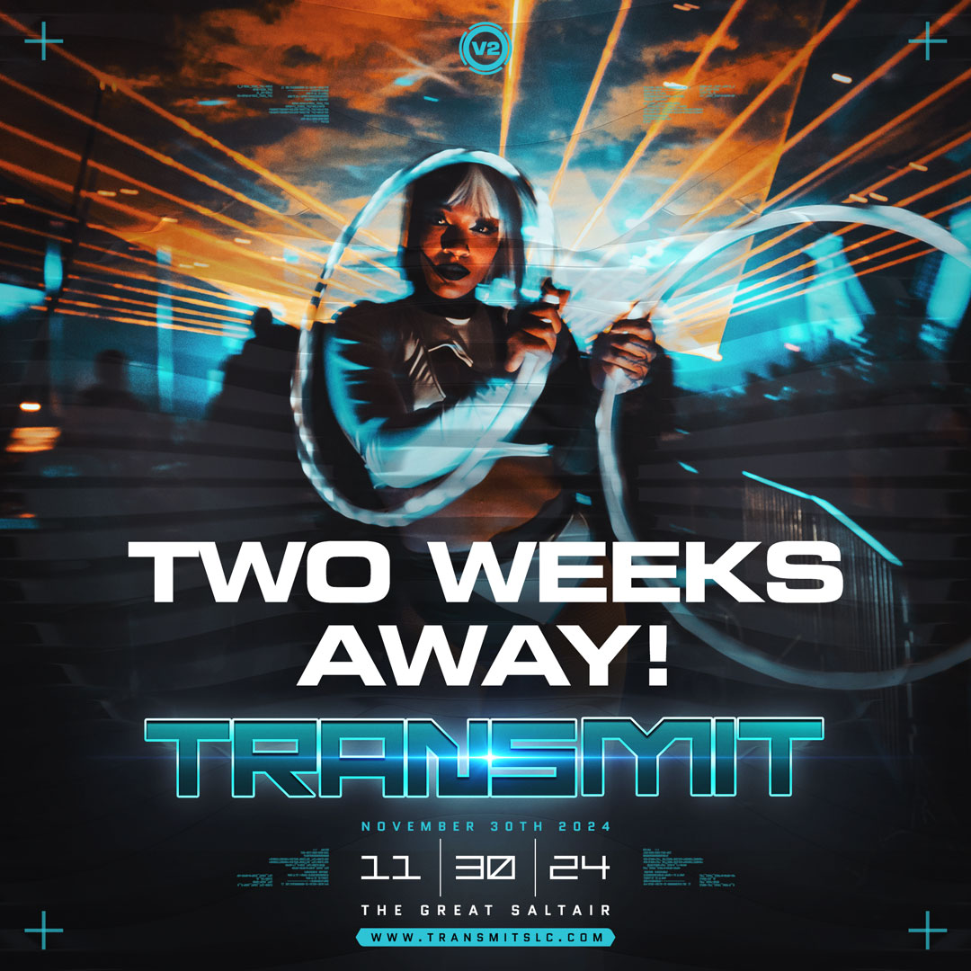 14 days until the frequency hits! 📡✨ Two weeks until Transmit 2024 lights up The Saltair.