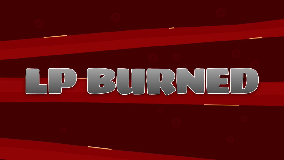 ❤️‍🔥 LP-Tokens burned successfully